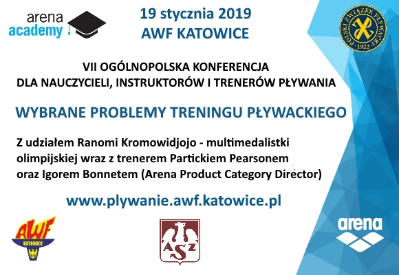 VII Ogólnopolska Konferencja dla Nauczycieli, Instruktorów i Trenerów Pływania Katowice 2019